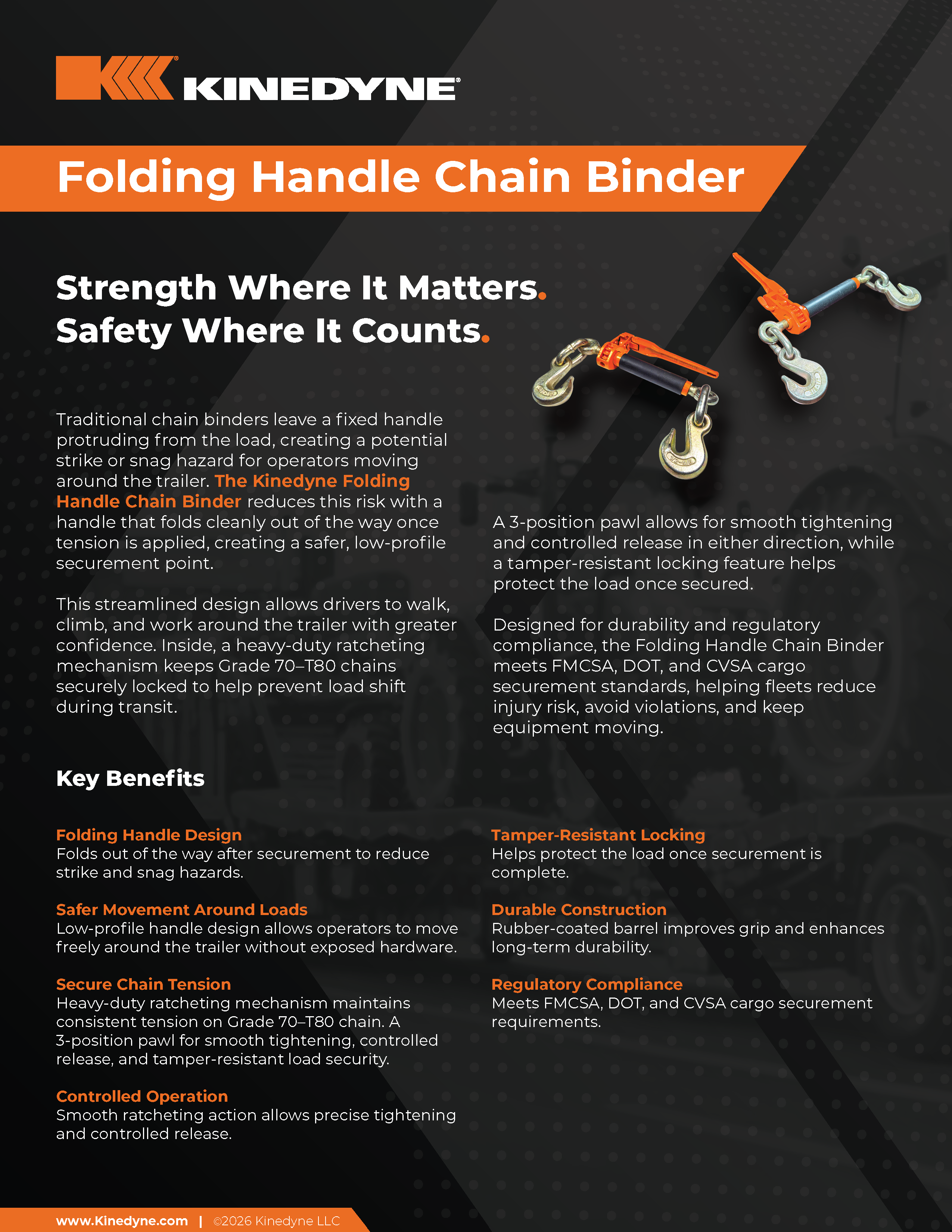 kinedyne stack winch flyer